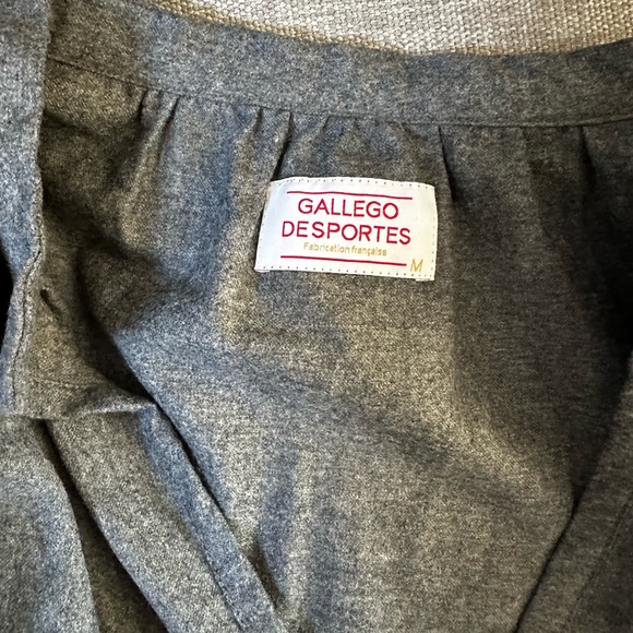 Gallego Deaportes flannel dress. Gray. Size M - Picture 3 of 4
